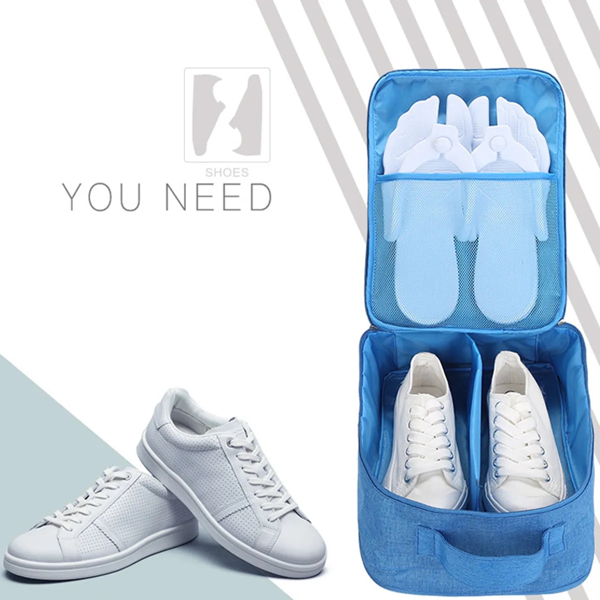 Travel Shoes Bags with Compartments 2