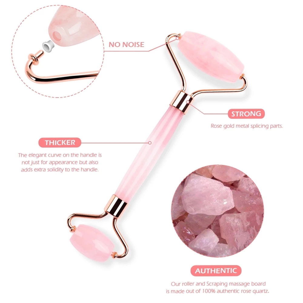 Jade Roller Gua Sha Set 3