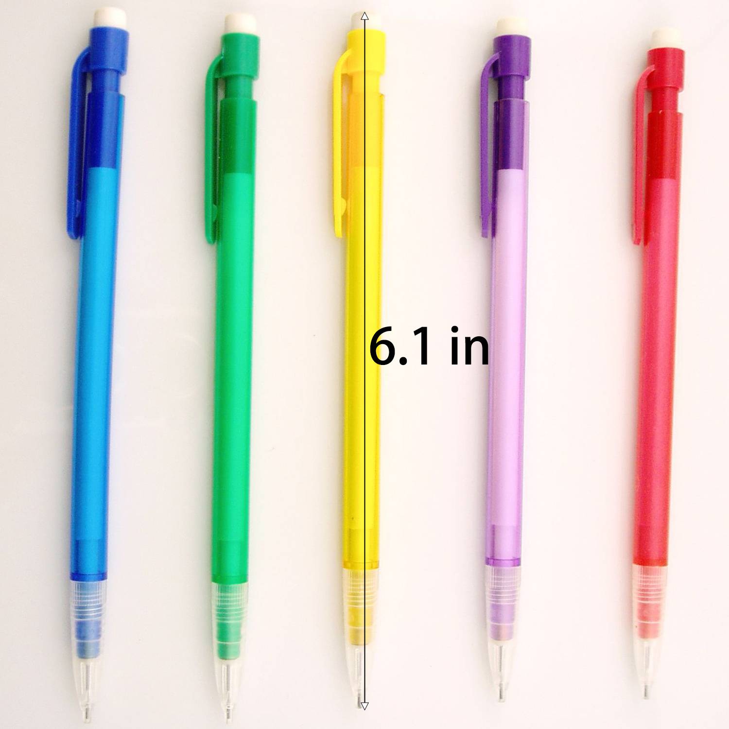 0.5mm Mechanical Pencils w/ Eraser 7