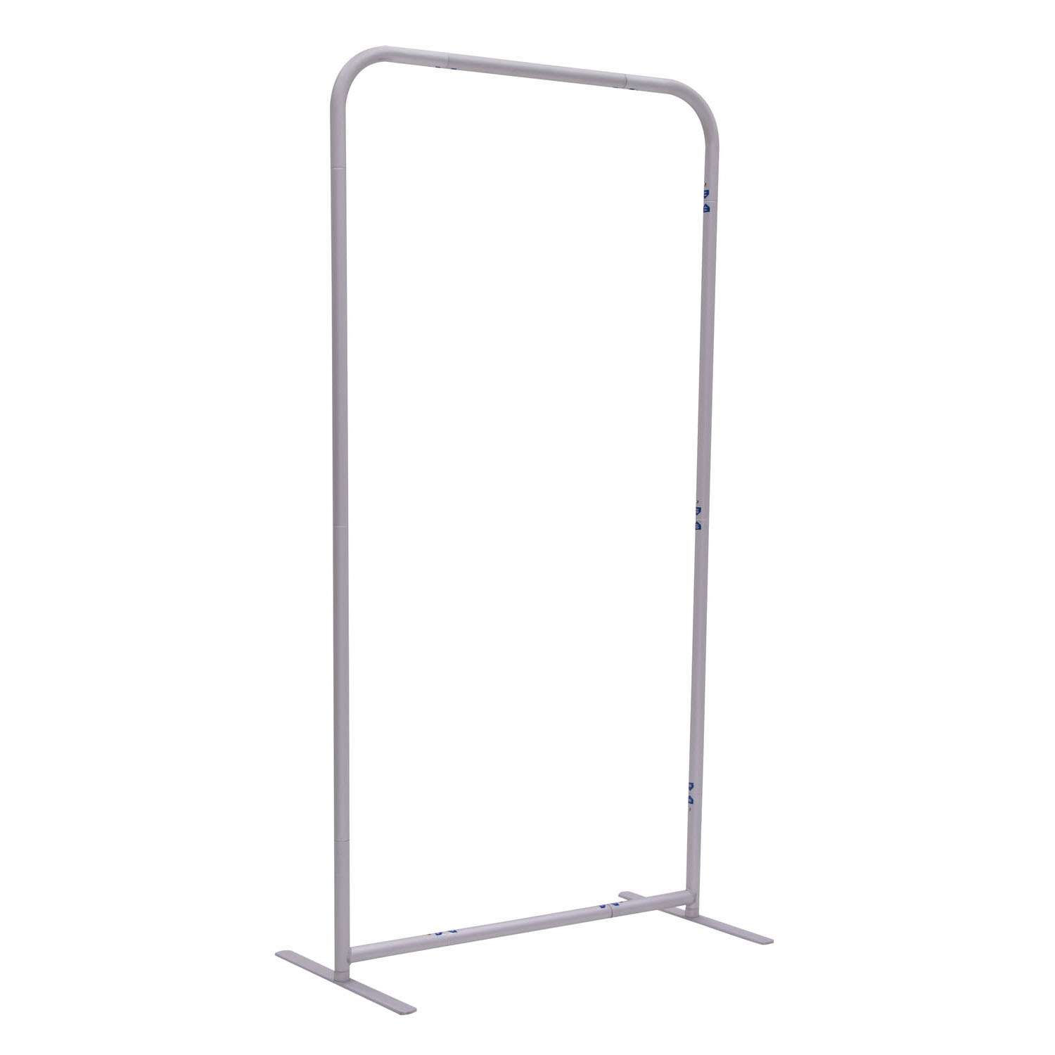 3'W x 72"H EuroFit Straight Wall Hardware