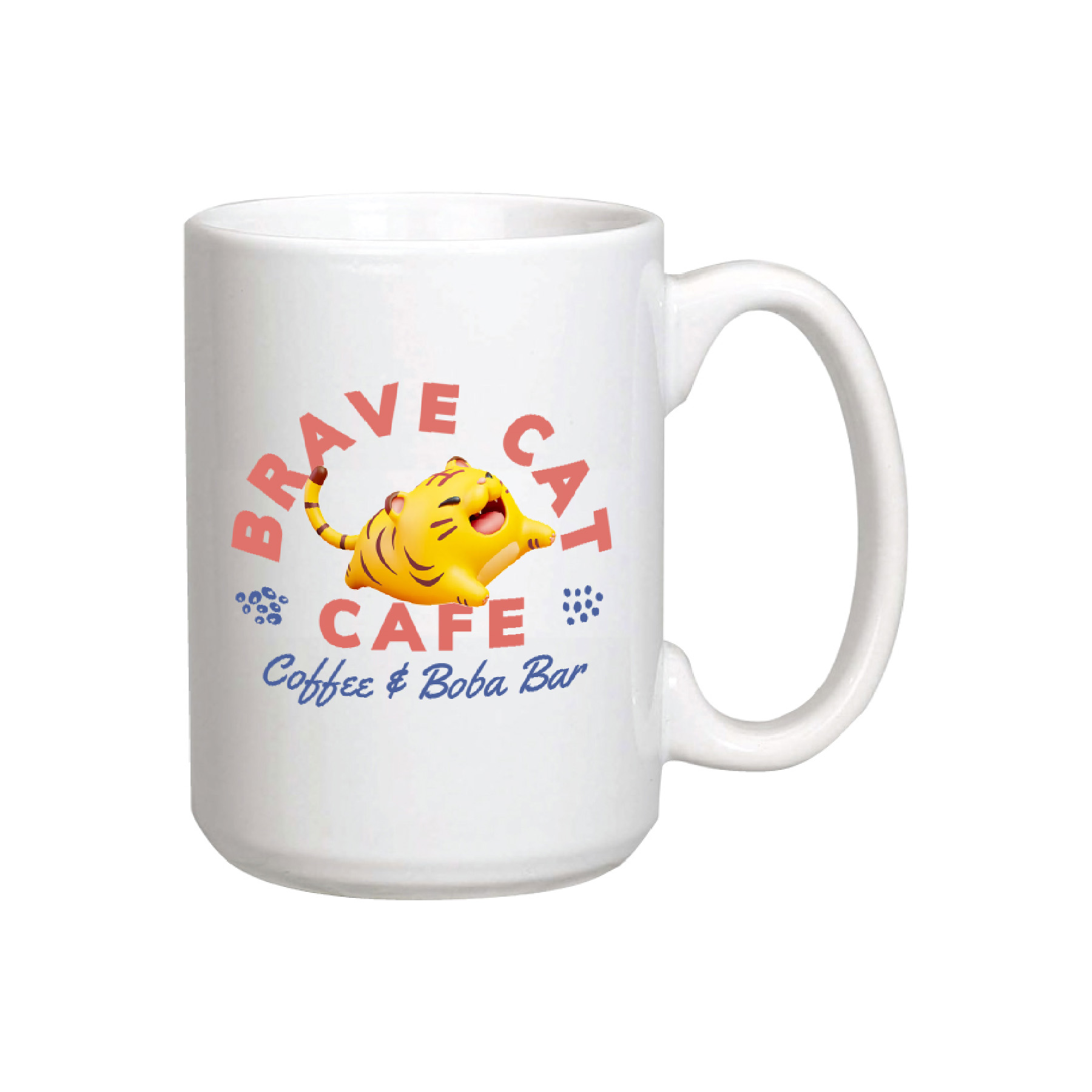 15 Oz. Full Color Sublimation White Ceramic Mug 2