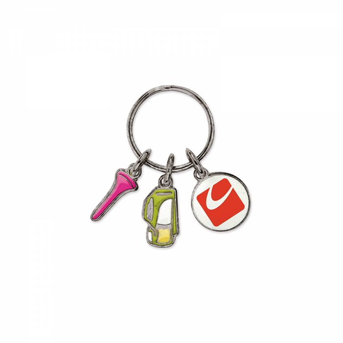 Charming Key Chain w/3 Custom Charms (Econo) 1