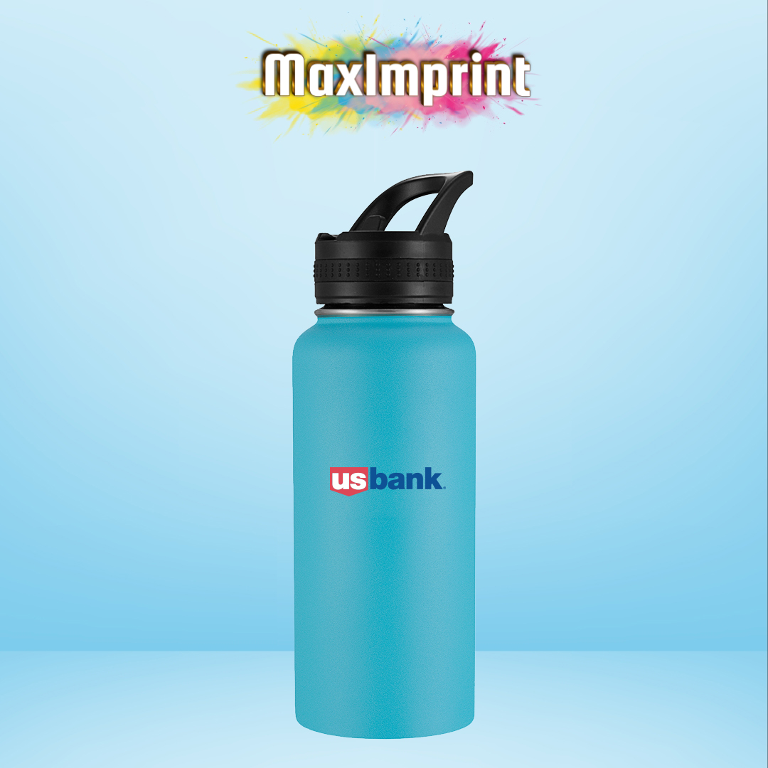 MaxImprint 32oz Stainless Steel Water Bottle 16