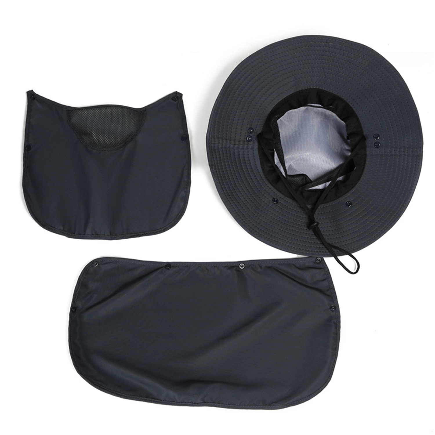 Unisex Fishing Hat,Sun Cap With Neck Flap 7