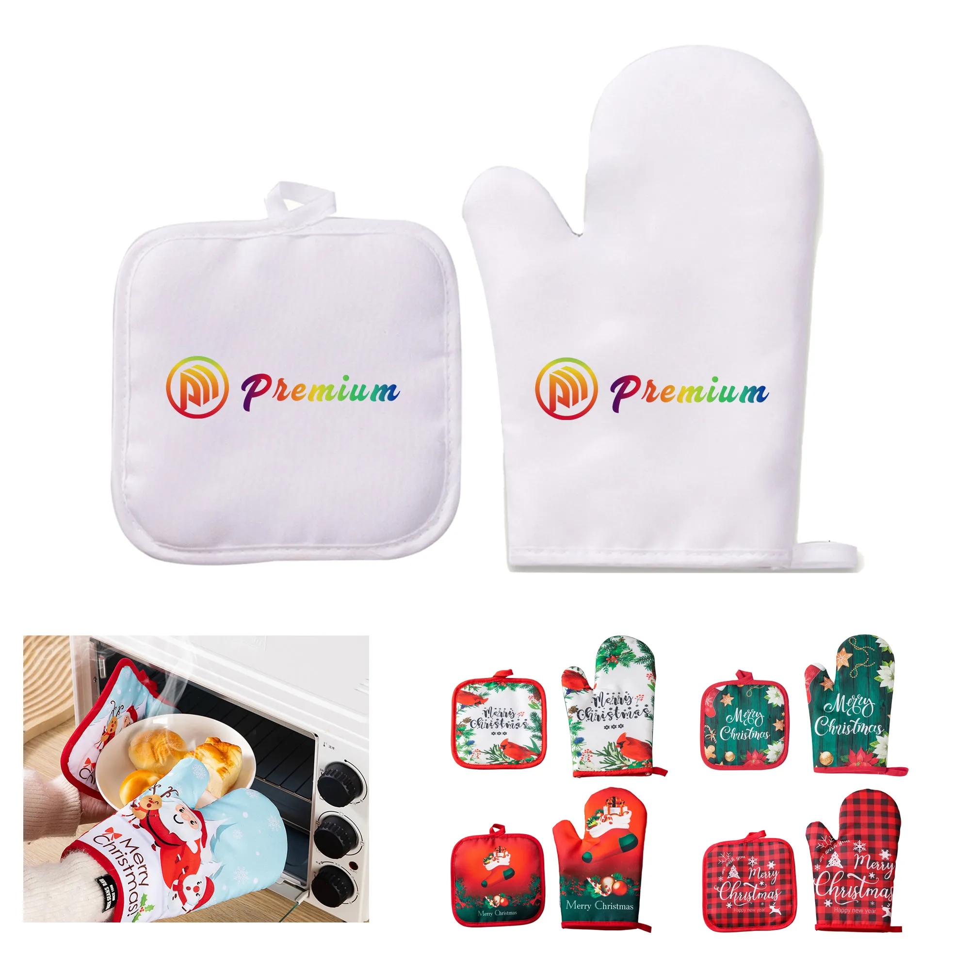 Kitchen Heat-Resistant Gloves 5