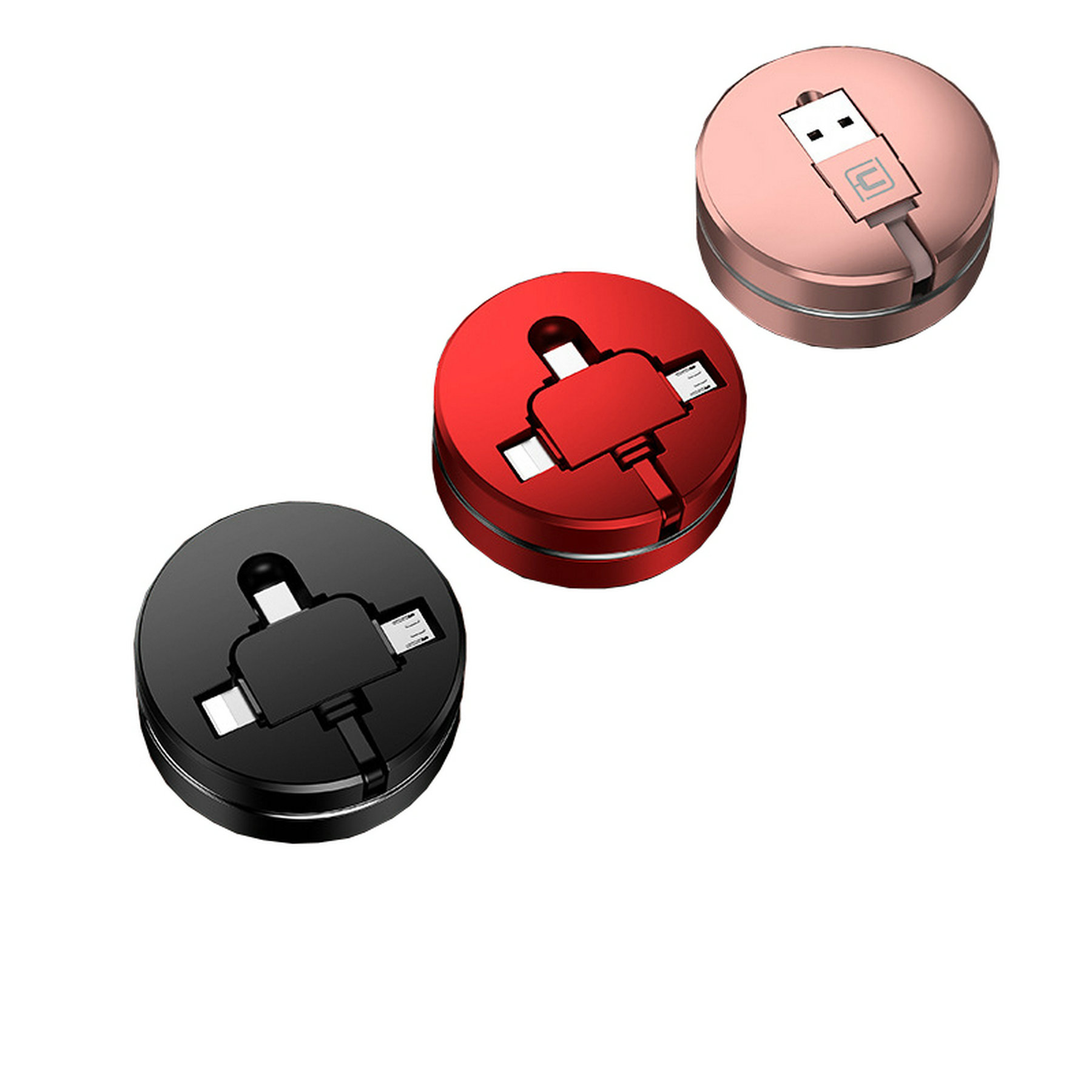 3-In-1 Retractable Charging Cable 1