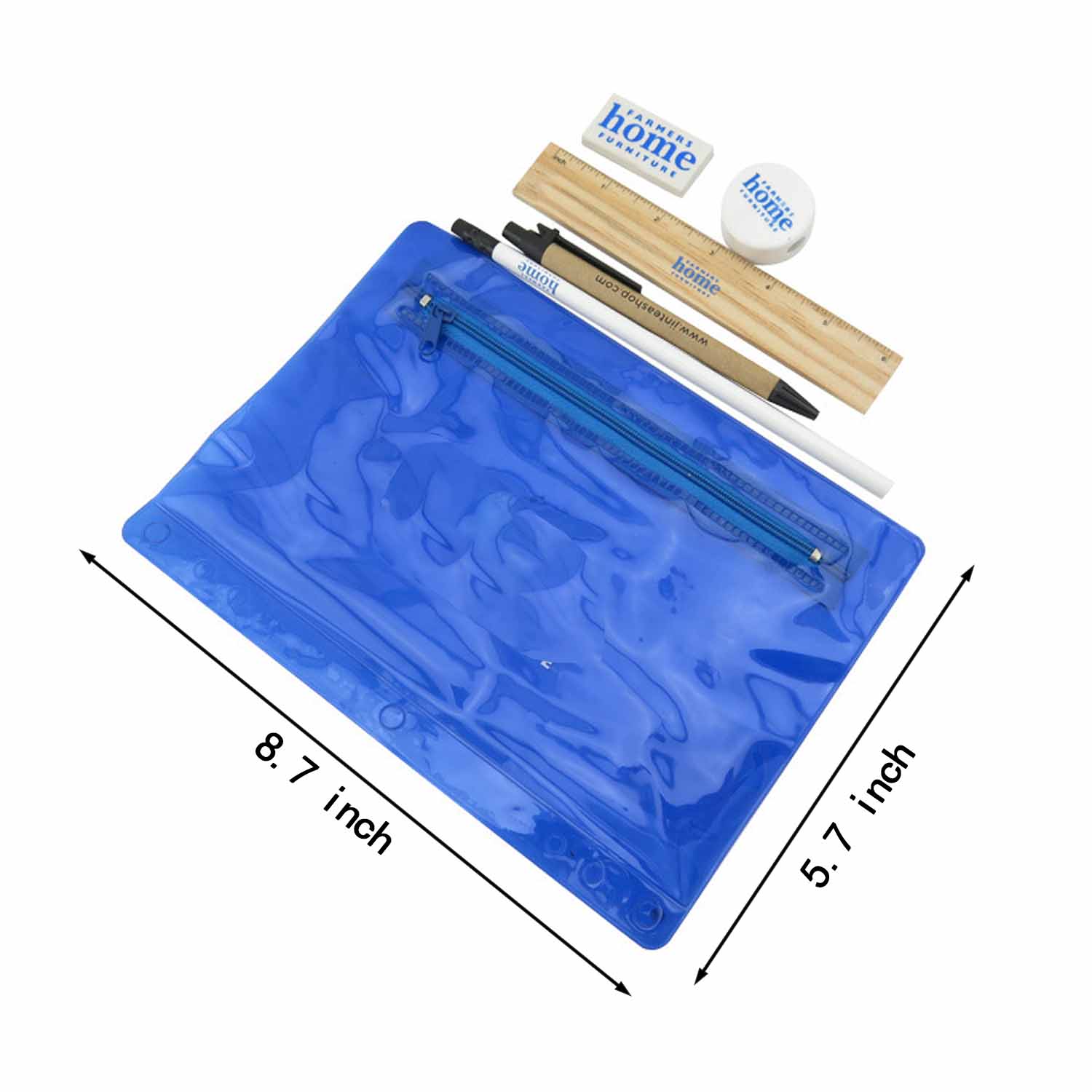PVC Clear Pencil Case 5
