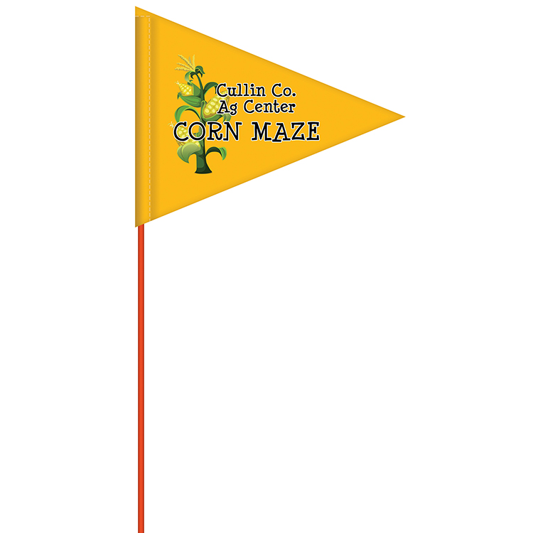 Custom Printed Field Flag - Single Sided 5