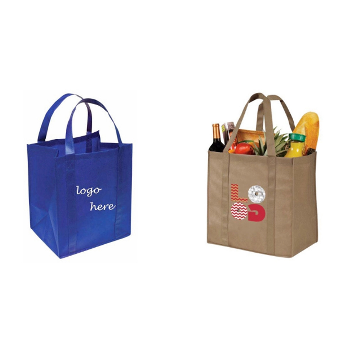 Non-Woven Grocery Tote 1