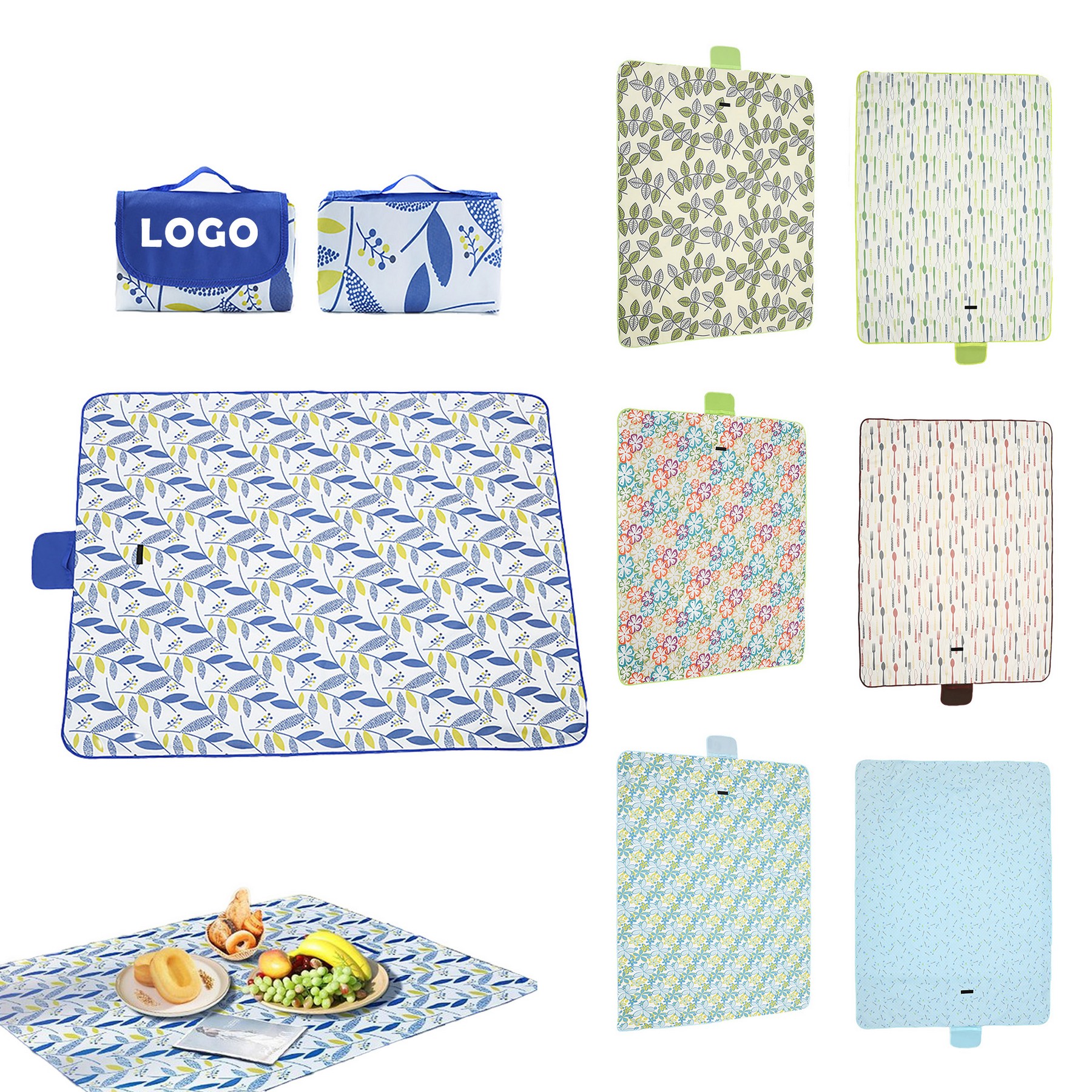 Foldable Waterproof Outdoor Picnic Blanket