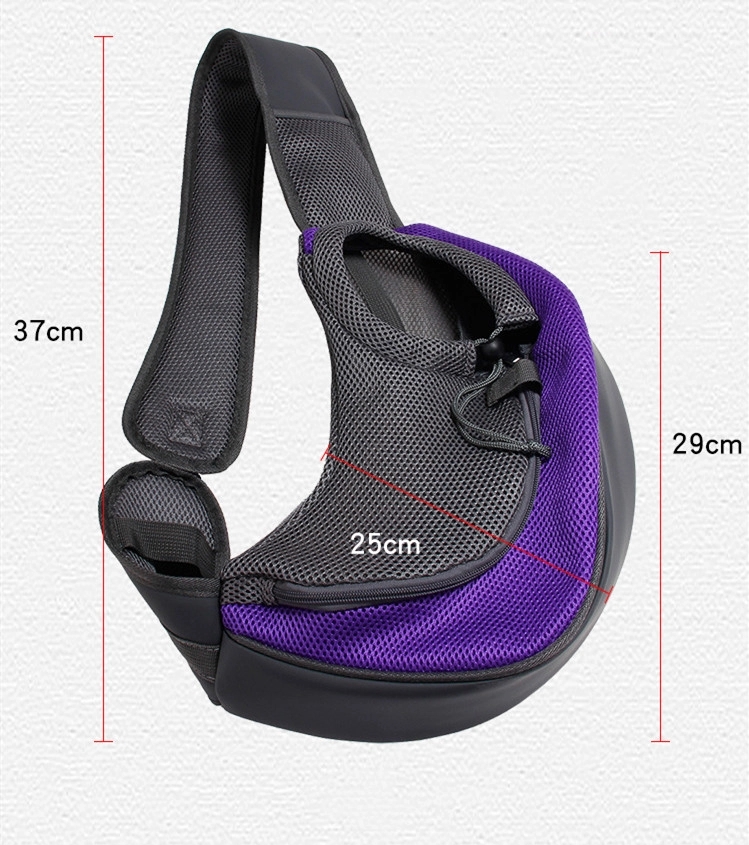 Pet Dog Sling Carrier Breathable Mesh Travel Safe Front Bag 4