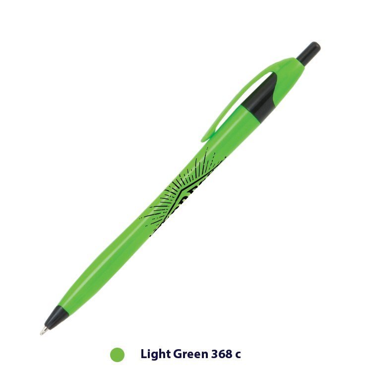 Cirrus Brights Plastic Pen (1 Color Imprint) 3