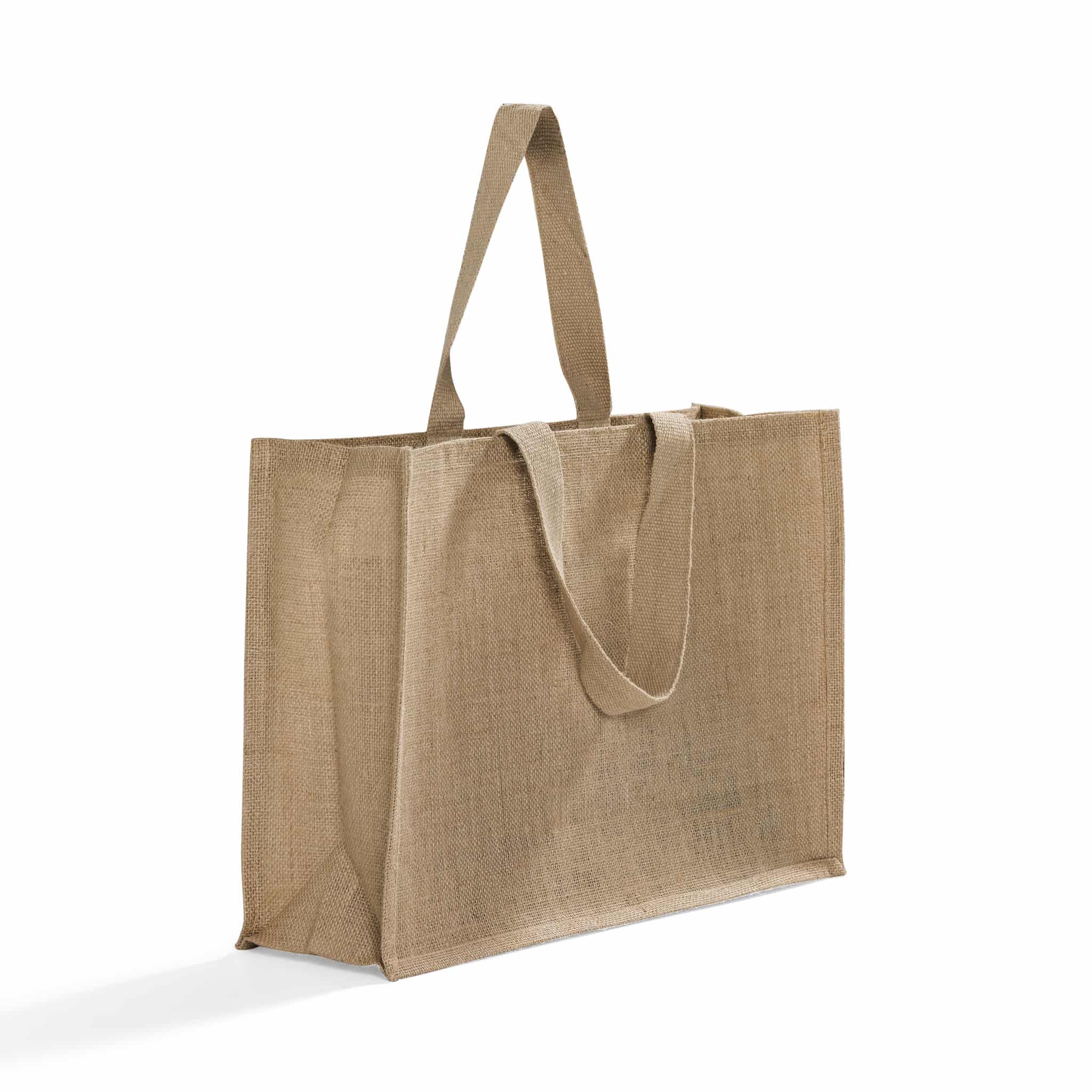 Carry All Jute Tote Bag, custom tote bag with logo imprint 3