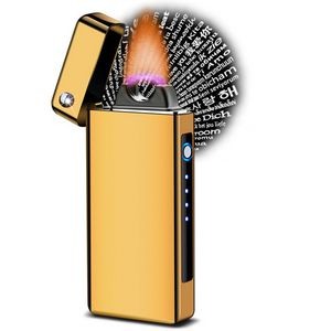 Arc Flame Lighter With Love Message Shadow And USB Charging 32