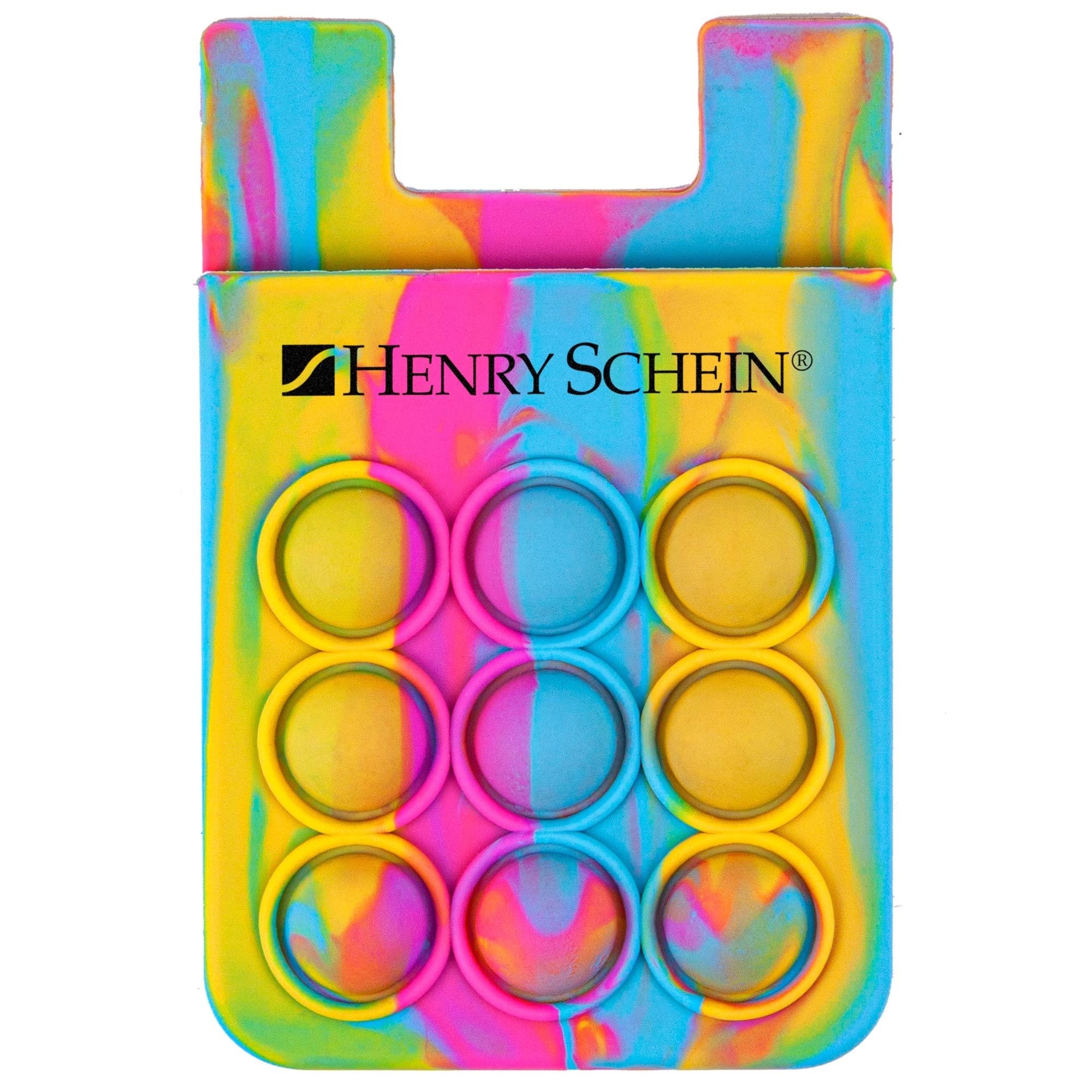 Popper Stress Reliever Silicone Phone Wallet 22