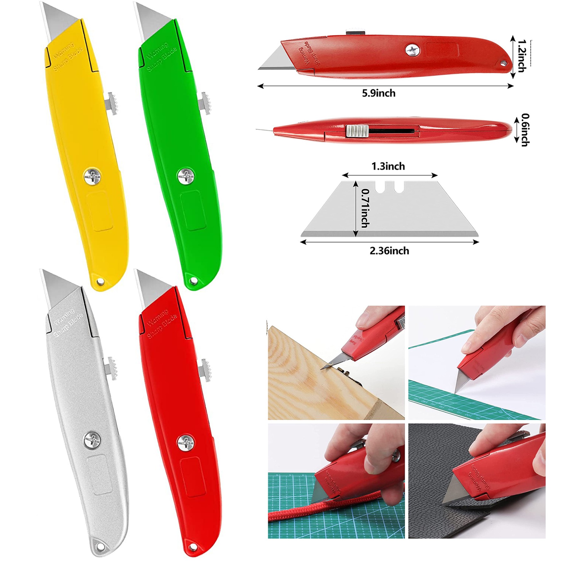 Retractable Utility Knife 2