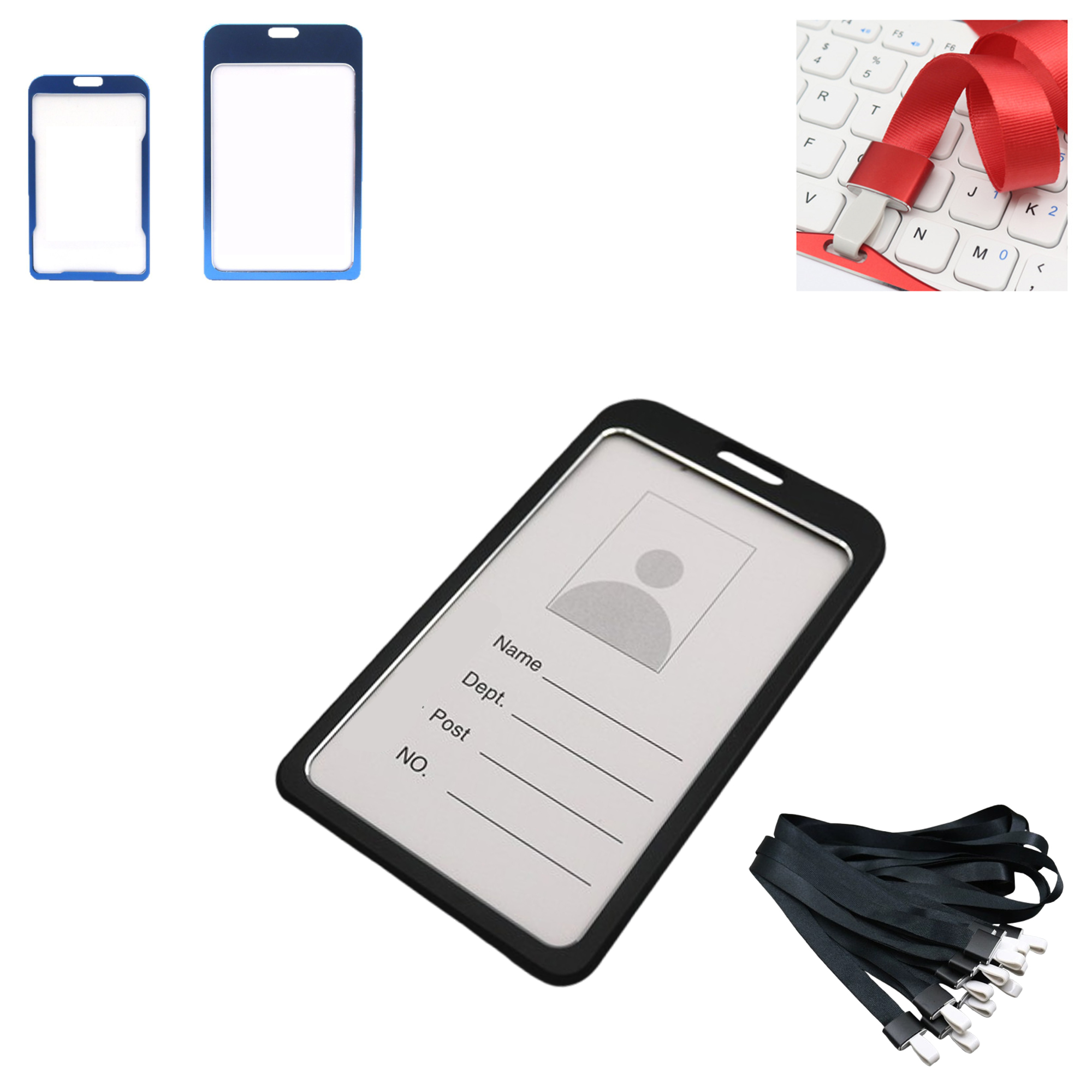 Transparent Badge Holder With Lanyard 4