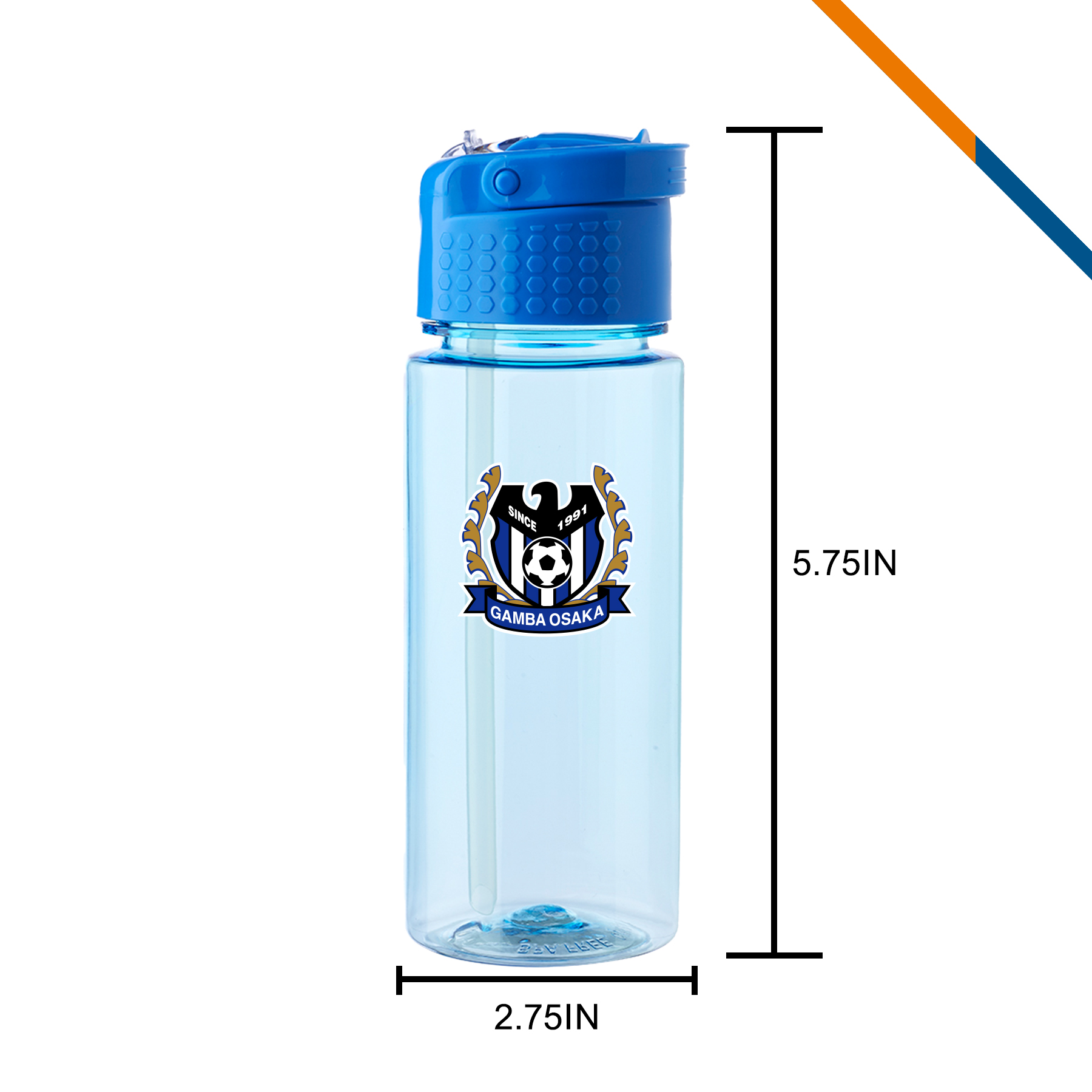 Tilda Plastic Water Bottle - 17 OZ. 2