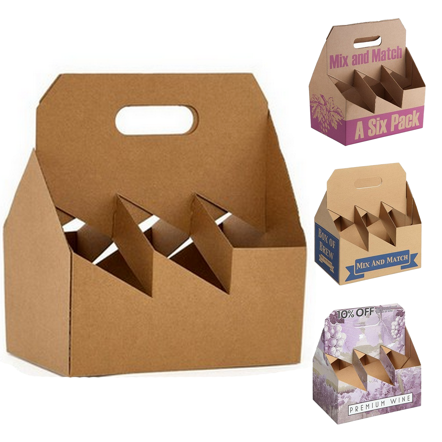 Box for 6 Bottles of Beer 2