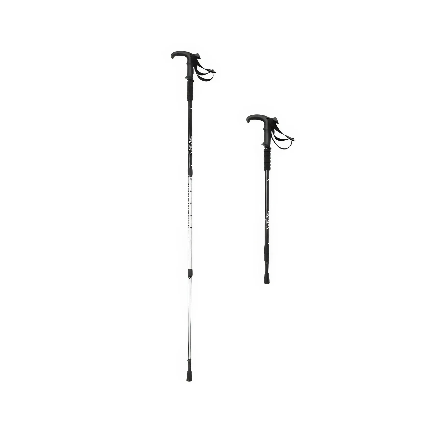 Outdoor Folding T Shape Handle Trekking Pole 2