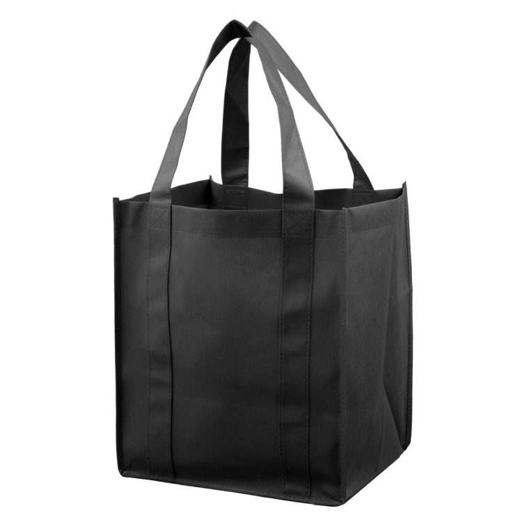 13"W x 15"H x 10"Gusset -"SUPER MEGA" Grocery Shopping Tote Bag 17