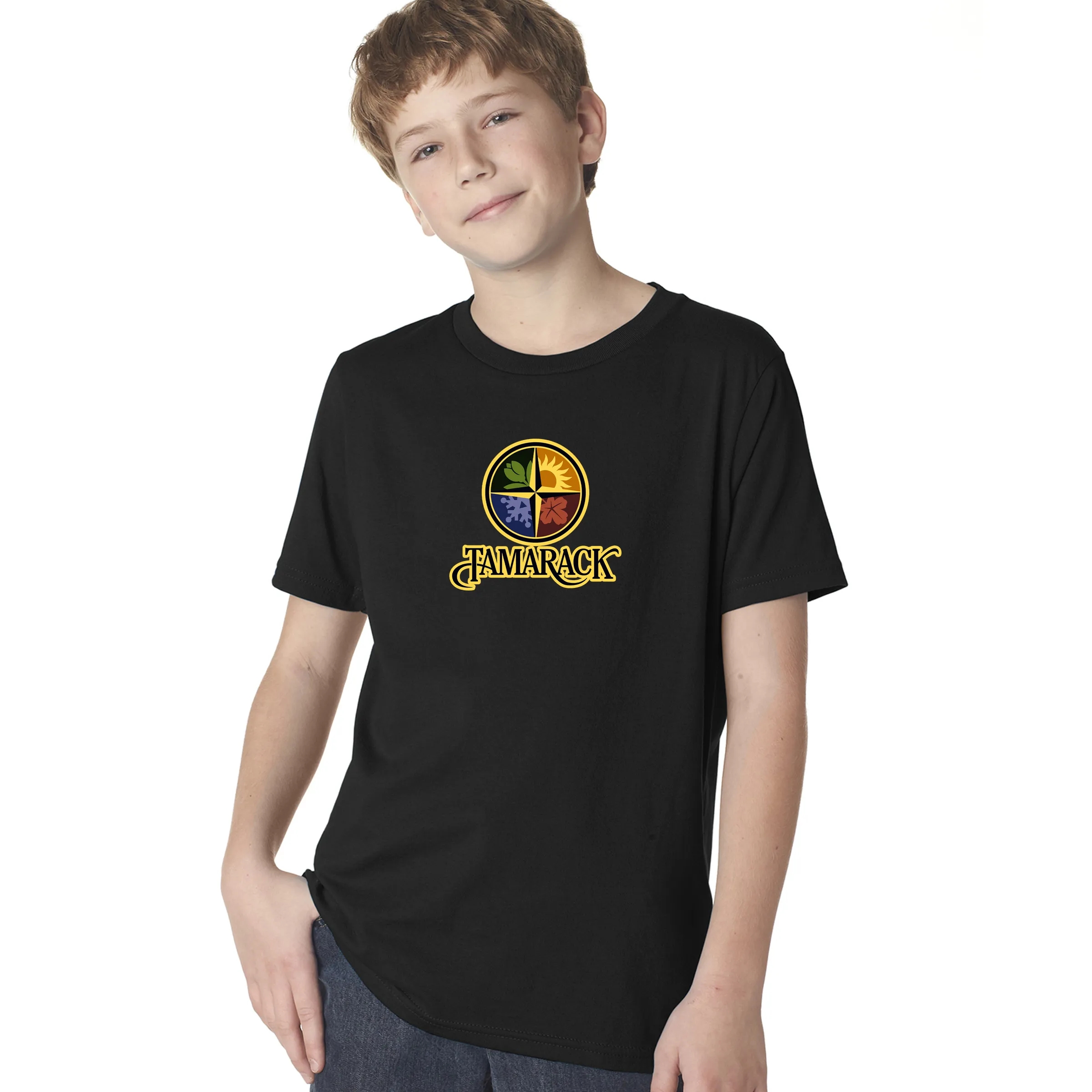 Next Level Youth Boys' Cotton Crew 5