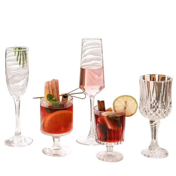 8oz Short Stem Glass Wine Goblet 2