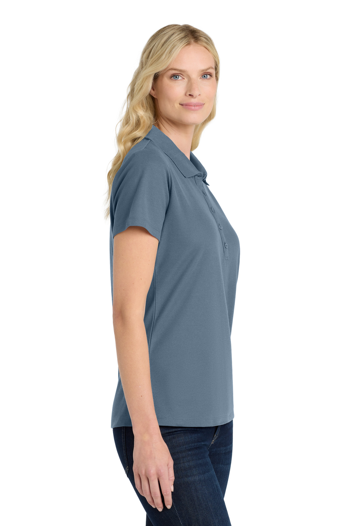 Port Authority Women's SuperPro React Polo. LK810 34