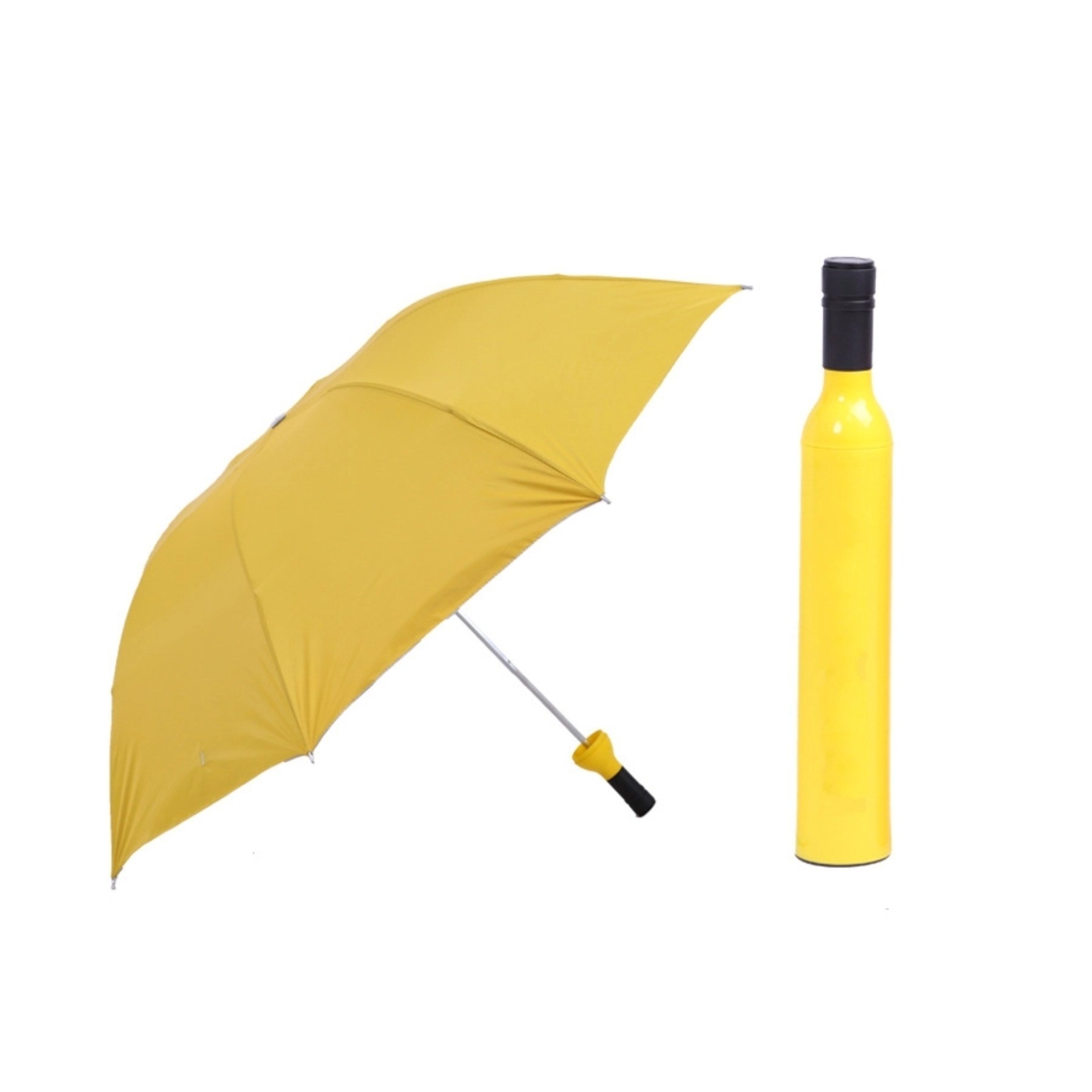 42" Arc Compact Beer Bottle Umbrella 3