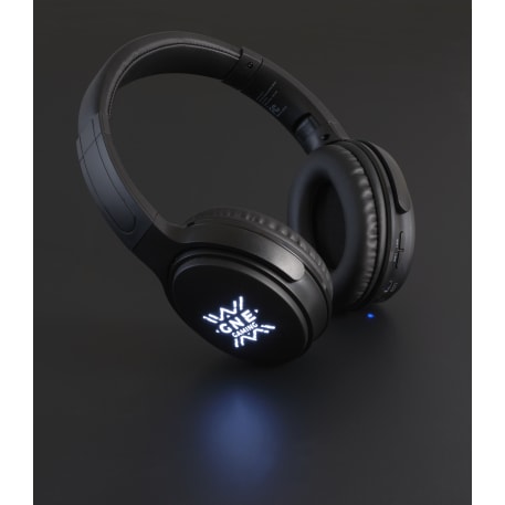 Light Up Logo Bluetooth Headphones 47