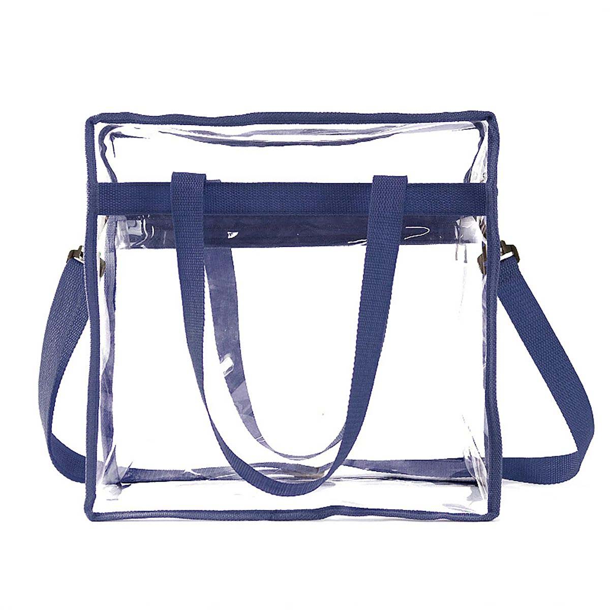 Durable Clear Vinyl Tote for Sports and Concerts 8
