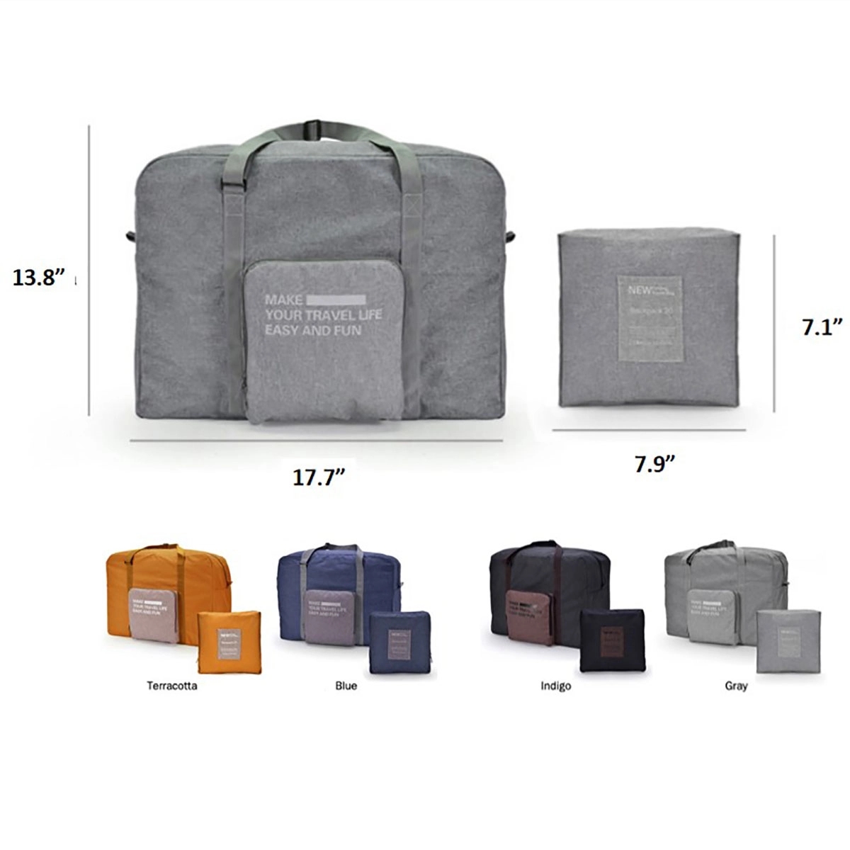 Airplane Foldable Travel Duffle Bag 3