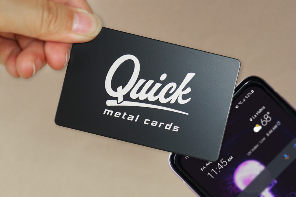 Quick Metal NFC Business Cards 11
