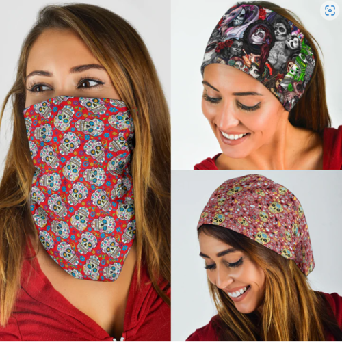 Square Shaped Sublimated Cooling Bandana 2