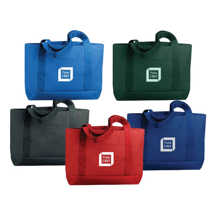 600D Polyester Solid Color Tote Bag 2