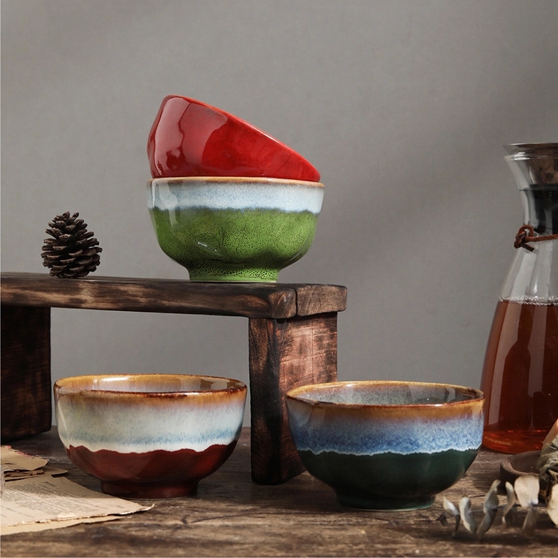 Custom 4.5 Inch Ceramic Dessert Bowls 1