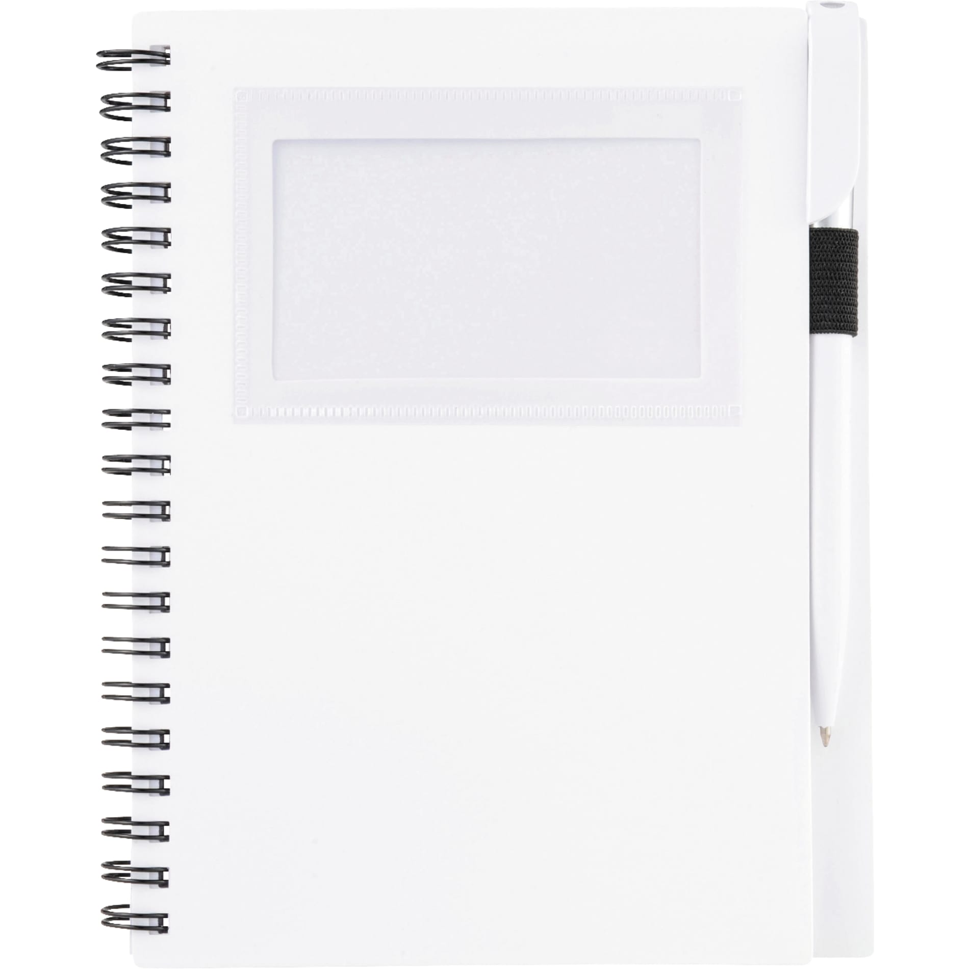 FSC® Mix 5.5" x 7" Star Spiral Notebook with Pen 55