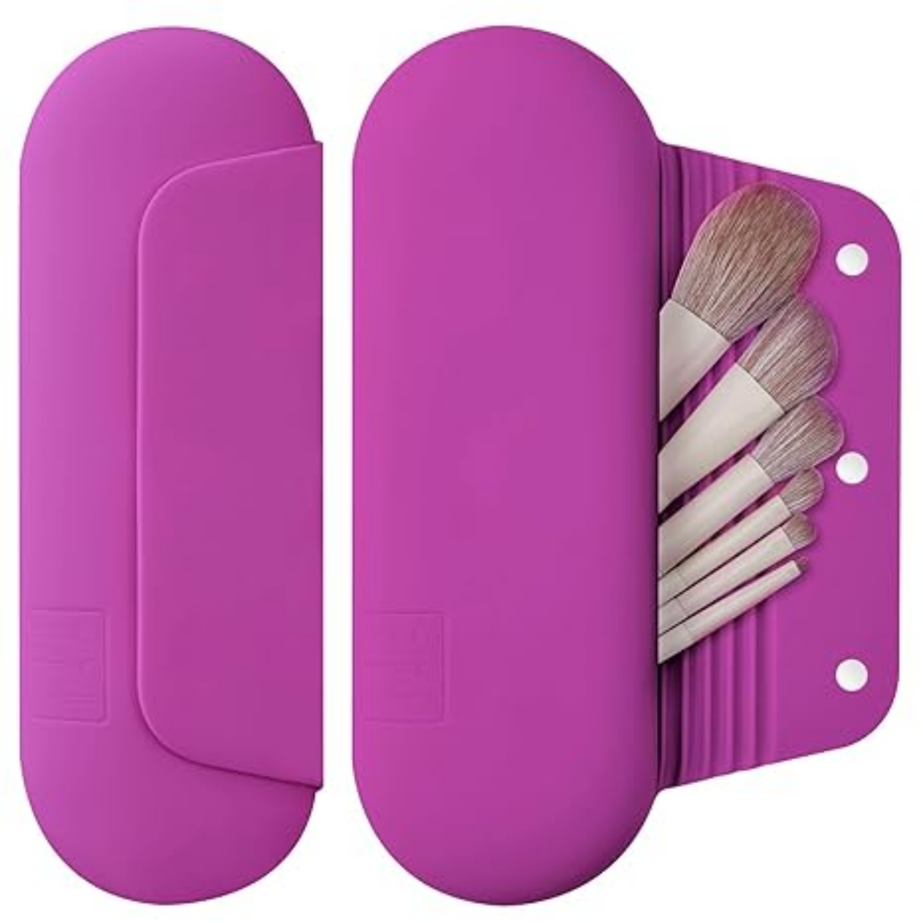 Silicone Magnetic Cosmetic Brush Bag 4