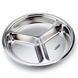 304 Stainless Steel Divided Food Tray 3