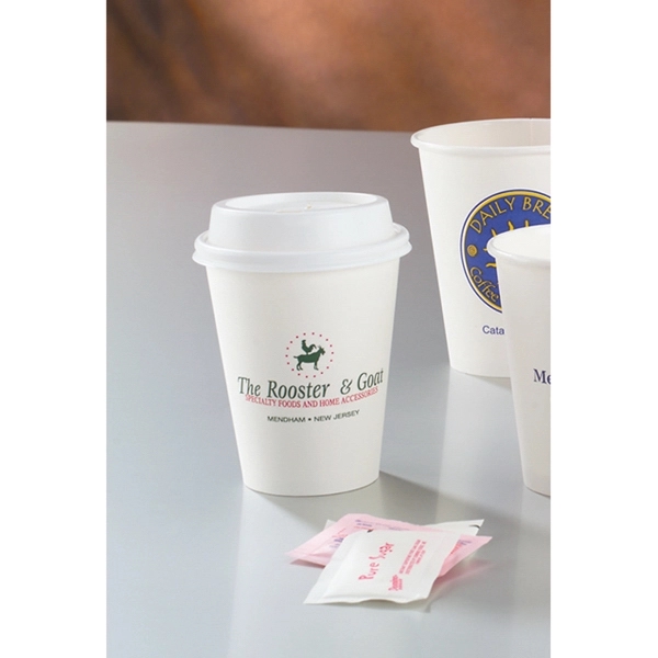 White dome sip lid