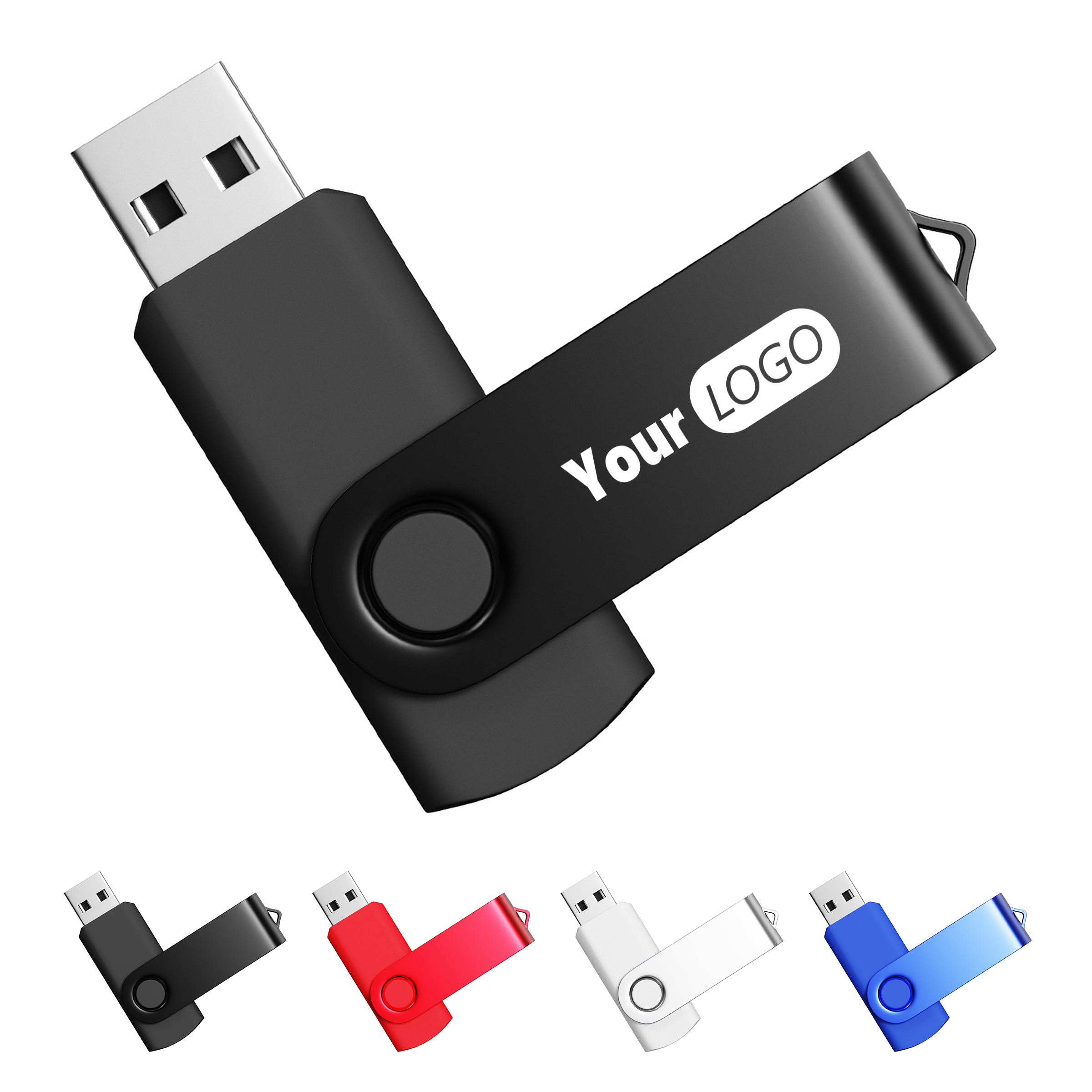 4GB Swivel USB Flash Drive 6