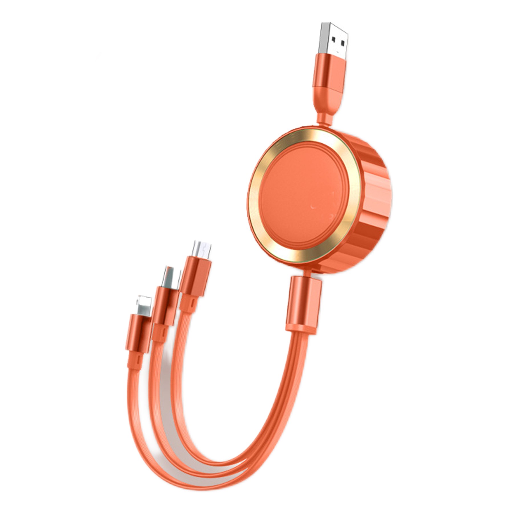 3-In-1 Retractable Charging Cable 2