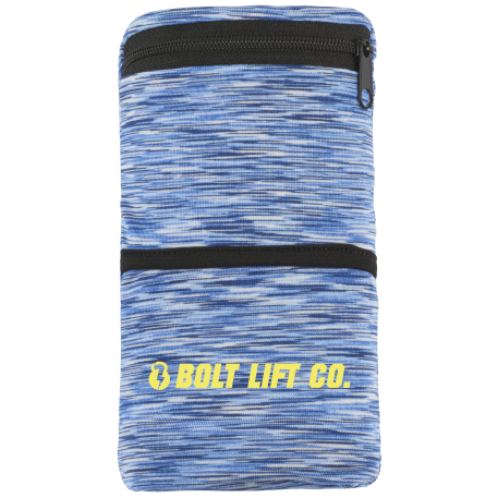 Cooling Heathered Wrist Band with Pocket 15