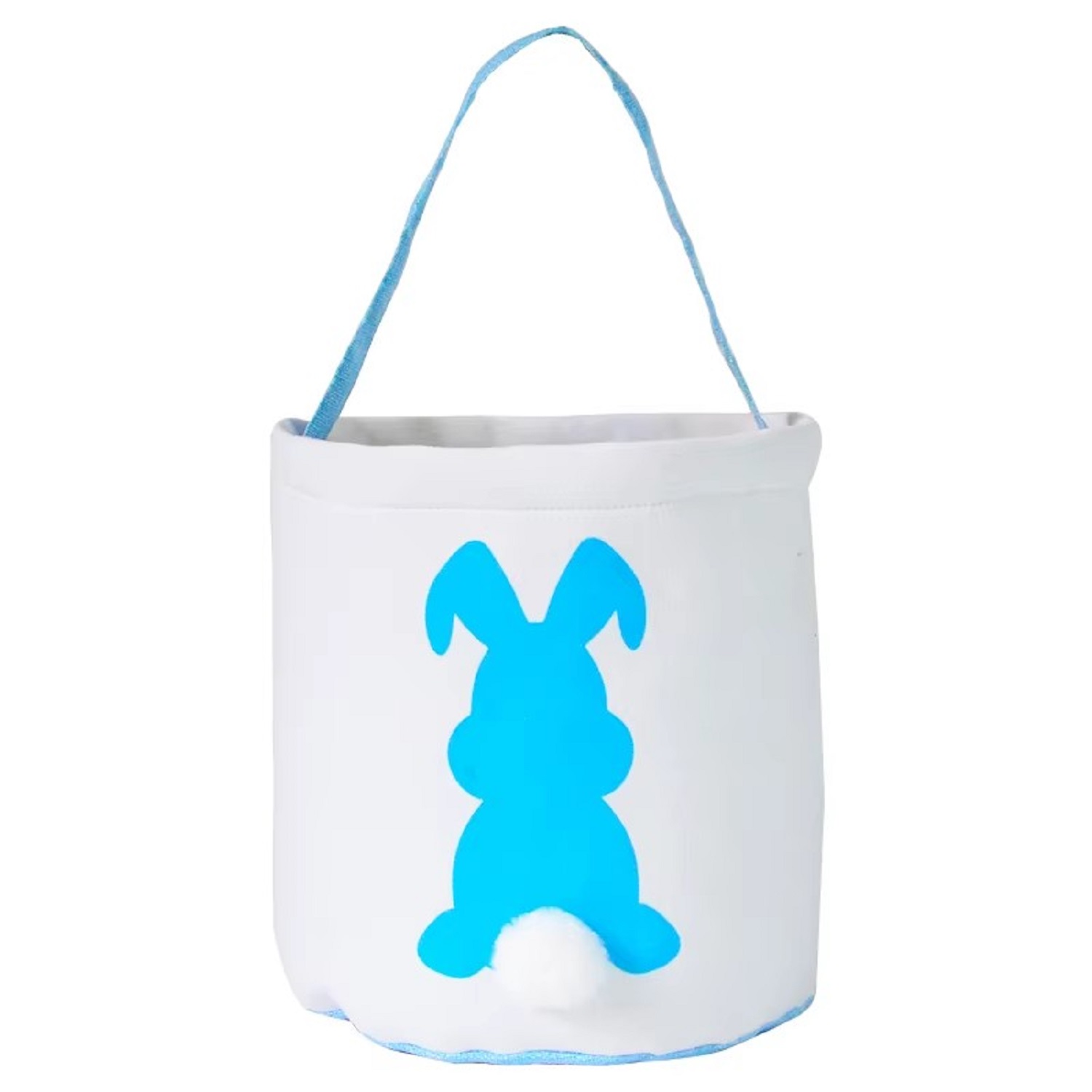 Easter Eggs Bunny Canvas Tote Bag, custom tote bag with logo imprint 3