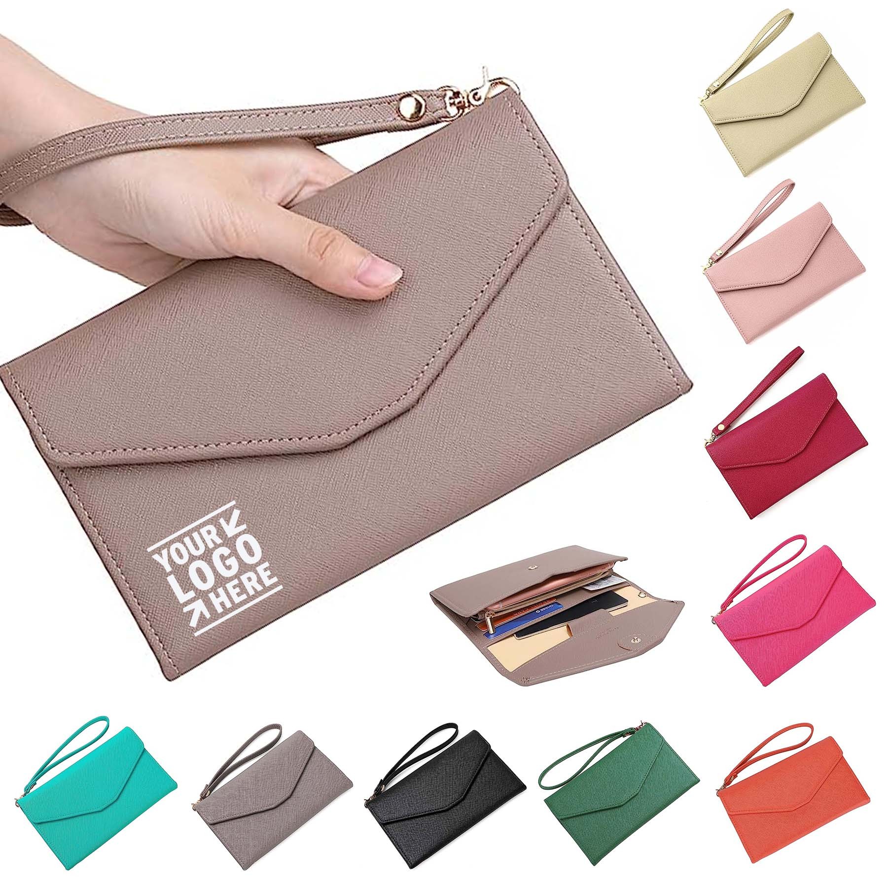 Women Rfid Blocking Passport Holder Travel Wallet 3