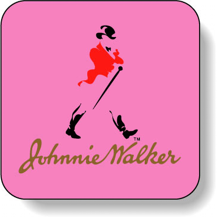 Fluorescent Pink Paper Roll Labels Stock Square (2"x2")