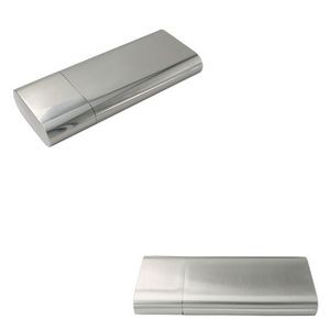 Double Cigar Case With 2oz Stainless Steel Flask 3