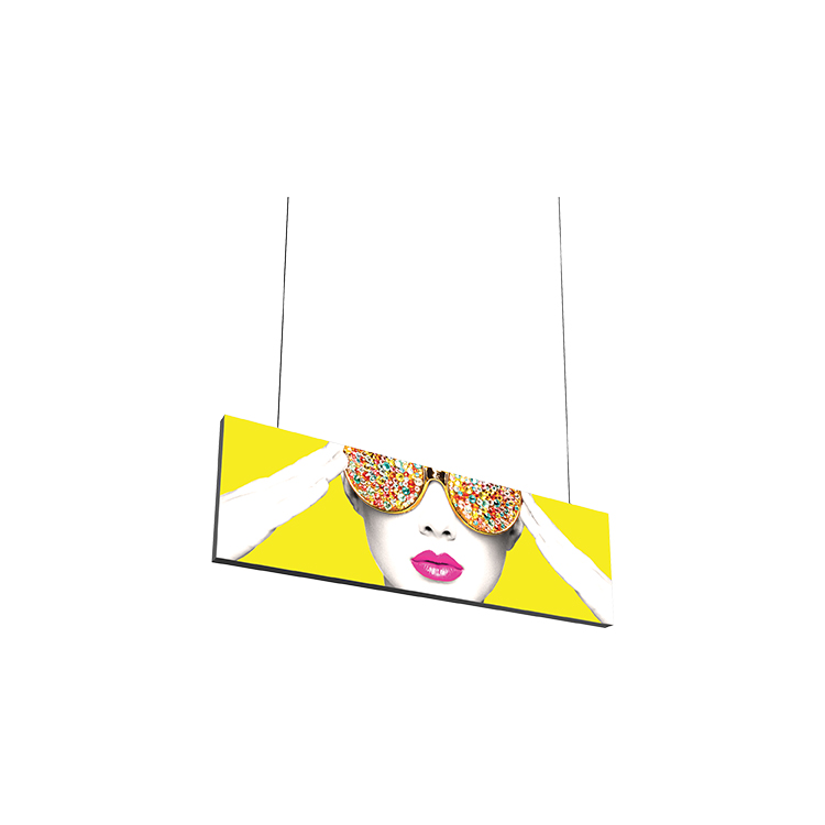 Vector Frame Hanging Light Box 10ft x 3ft