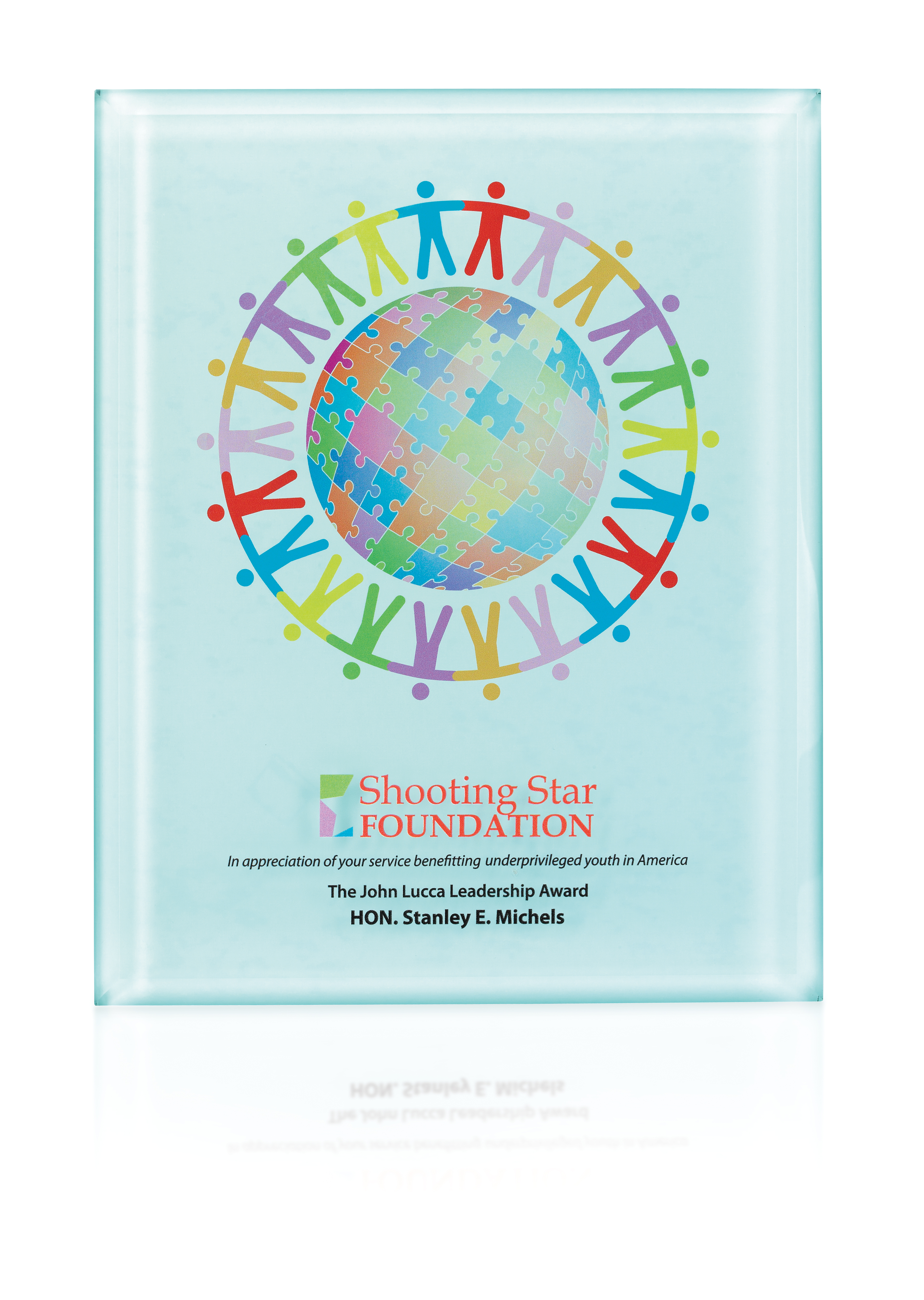 JAFFA® Radiant Trillinnium Award Plaque—8"x10" 3