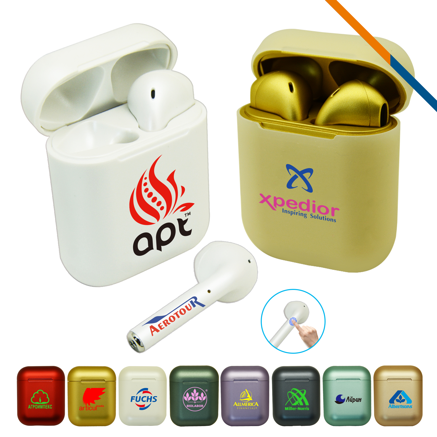Moonstone Bluetooth Earbuds 8